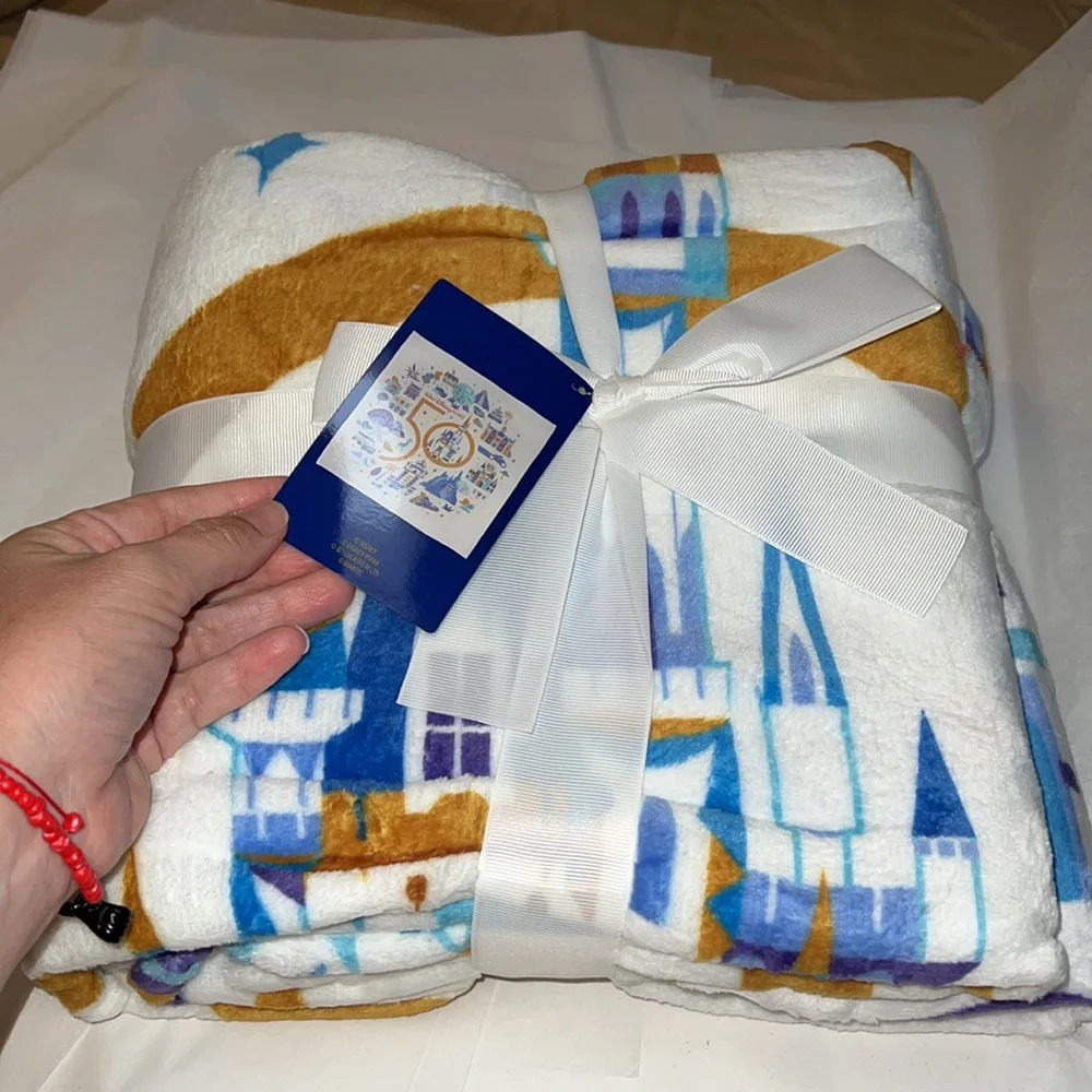 Walt Disney World  50th Anniversary Throw